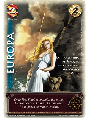 EUROPA (HELÉNICA ANIV - PROMOCIONAL)