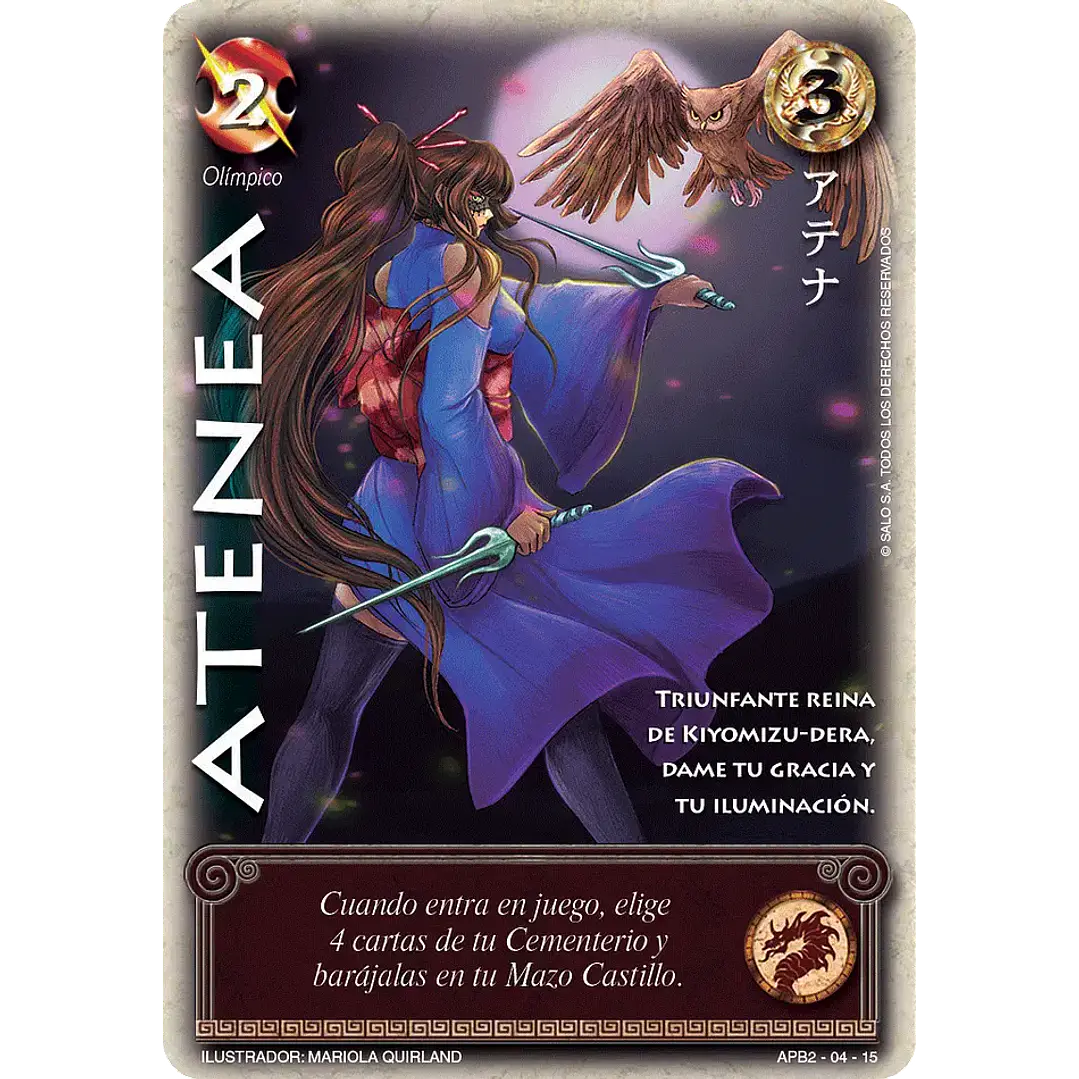 ATENEA (SHOGUN DOS) 1
