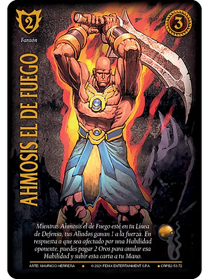 AHMOSIS EL DE FUEGO (CRPB2 - FARAÓN)