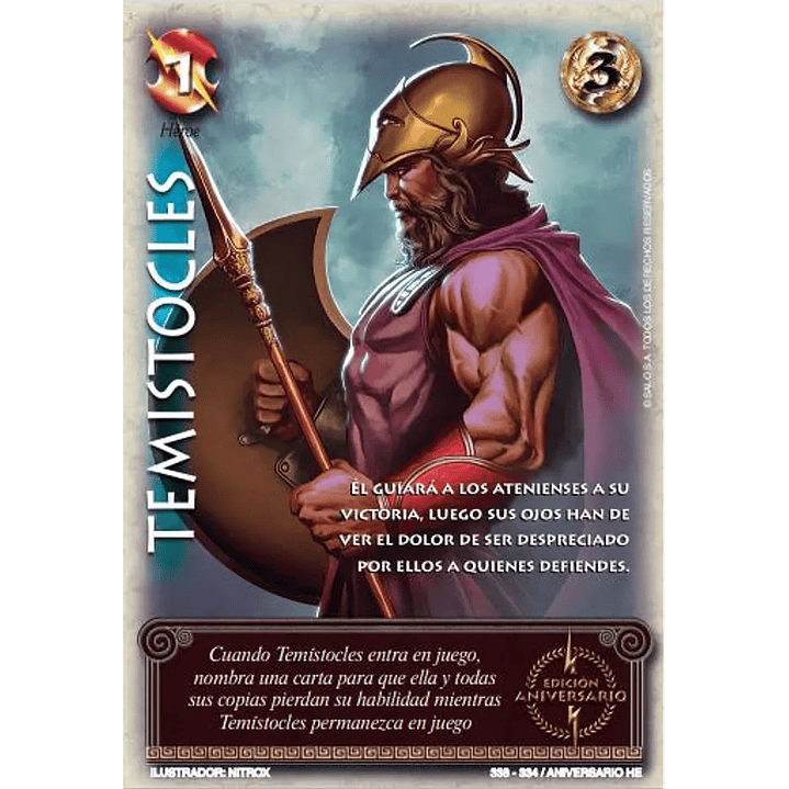 TEMISTOCLES (HELÉNICA ANIV - PROMOCIONAL) 1