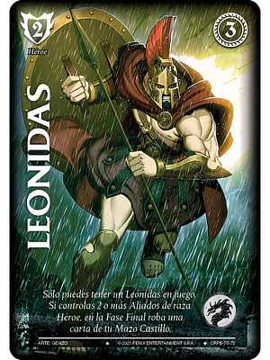 LEONIDAS (CRPB - HÉROE)