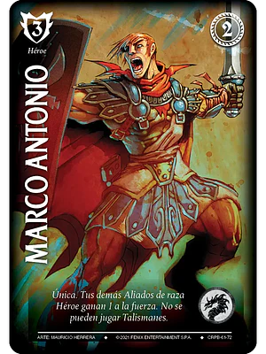 MARCO ANTONIO (CRPB - HÉROE)