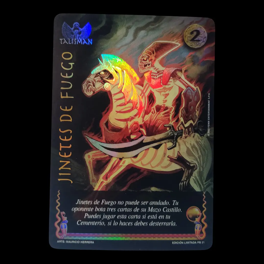JINETES DE FUEGO - EDICION LIMITADA  1