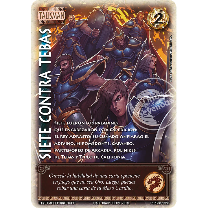 SIETE CONTRA TEBAS - REPRINT - TOOLKIT DESAFIO 1