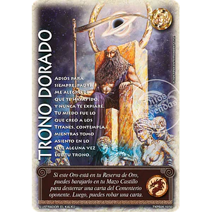 TRONO DORADO - REPRINT - TOOLKIT DESAFIO