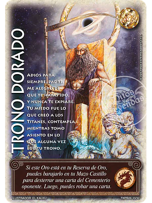 TRONO DORADO - REPRINT - TOOLKIT DESAFIO
