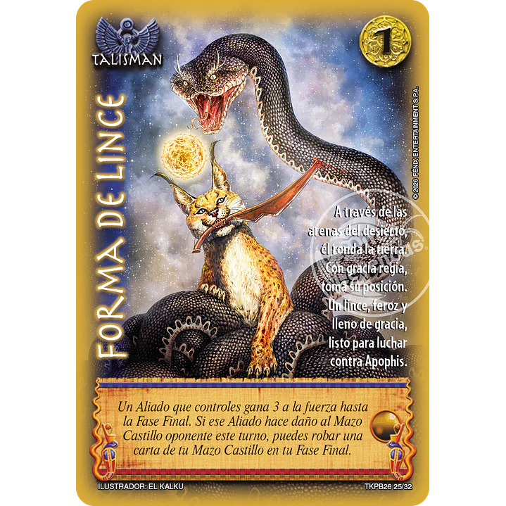 FORMA DE LINCE - REPRINT - TOOLKIT AMATISTA 1