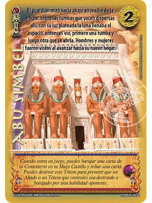 ABU SIMBEL - REPRINT - TOOLKIT AMATISTA