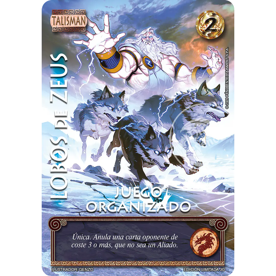 LOBOS DE ZEUS - JO 1
