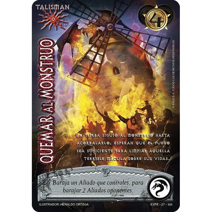 QUEMAR AL MONSTRUO (EXT22 - MUNDO GÓTICO) 1