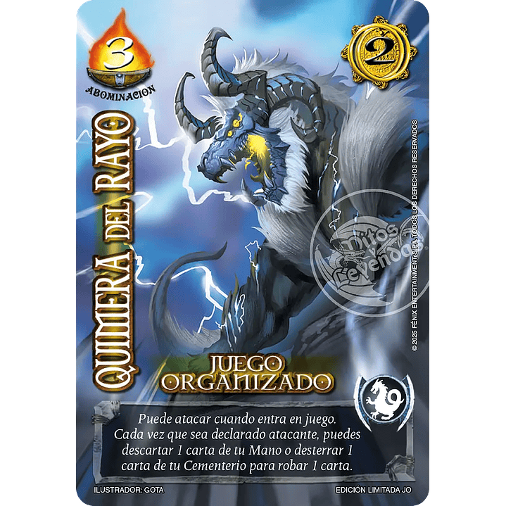 QUIMERA DEL RAYO (PROMOCIONAL - JO) 1