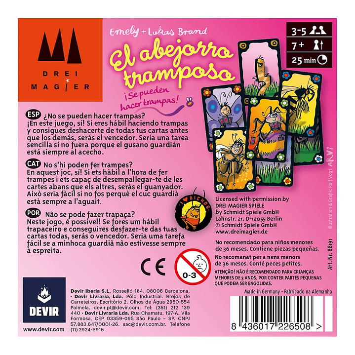 EL ABEJORRO TRAMPOSO - DEVIR  2