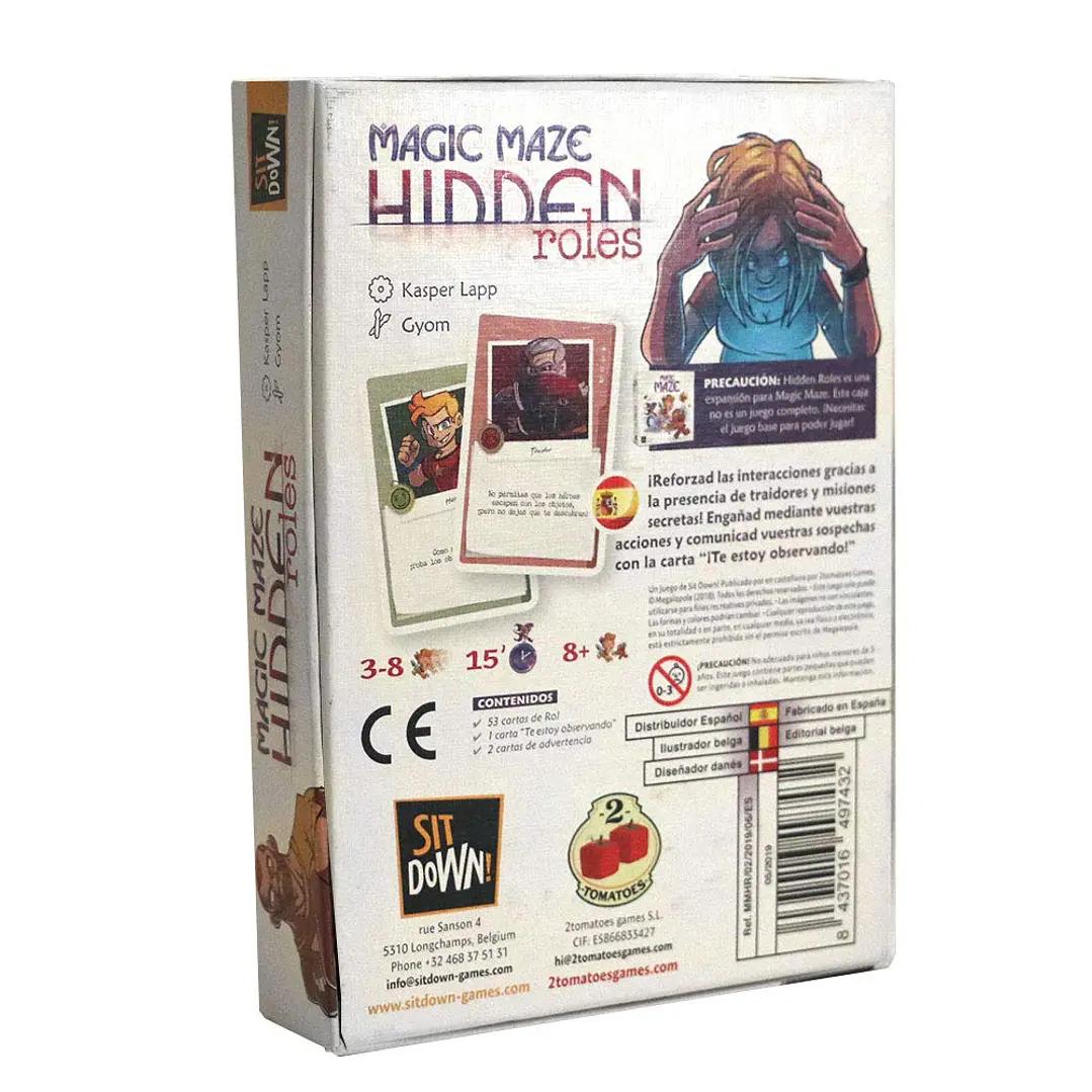 MAGIC MAZE HIDDEN ROLES - SIT DOWN 2
