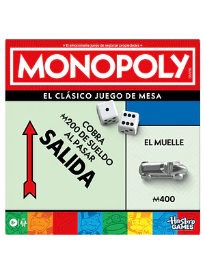 MONOPOLY CLASICO - HASBRO GAMES