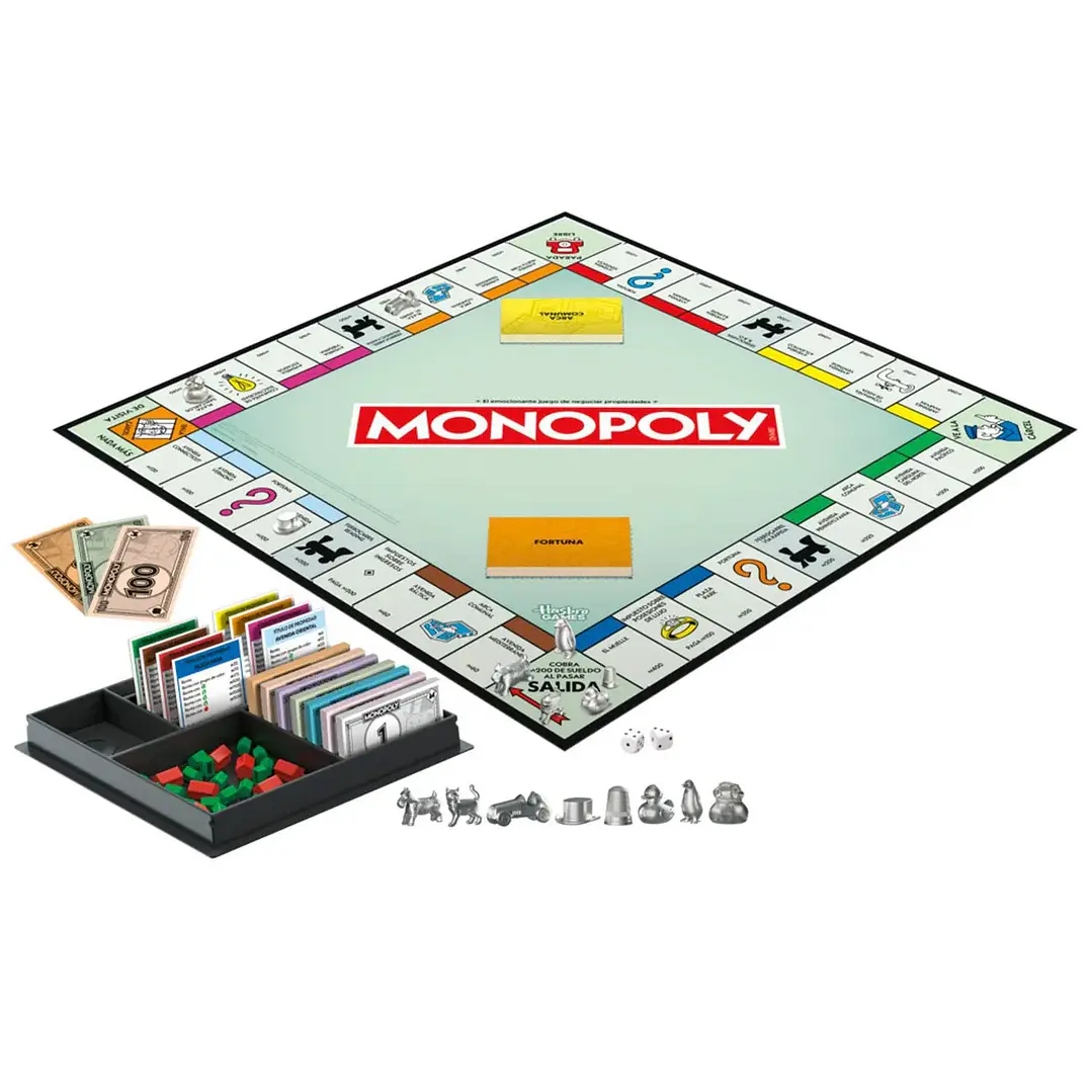 MONOPOLY CLASICO - HASBRO GAMES 2