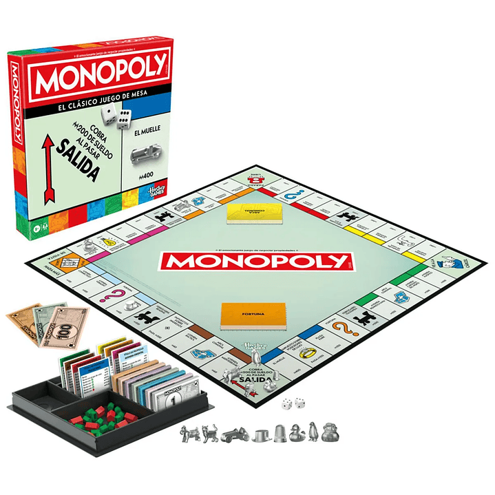 MONOPOLY CLASICO - HASBRO GAMES 3