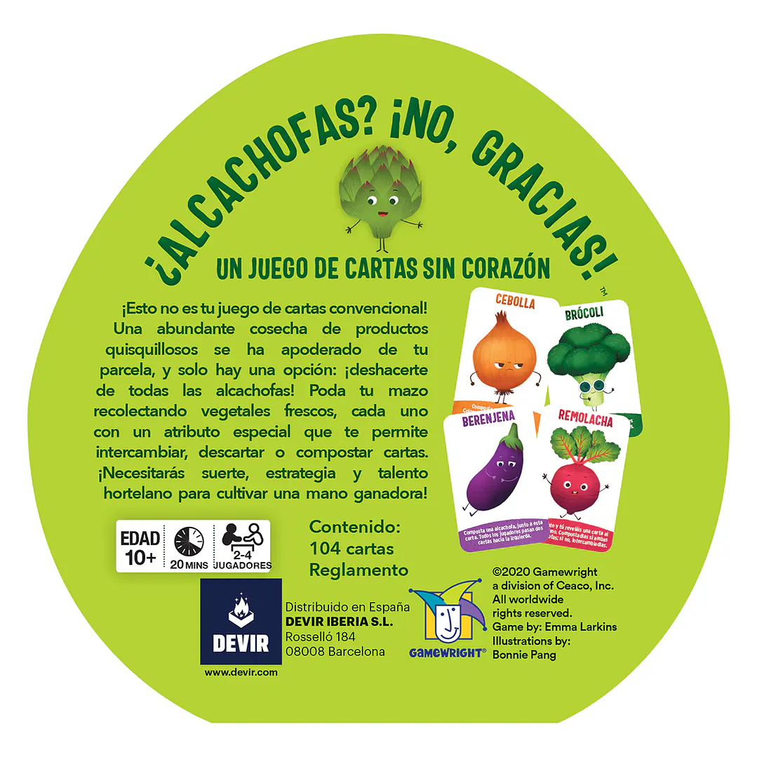 ALCACHOFAS? NO, GRACIAS! - DEVIR  3