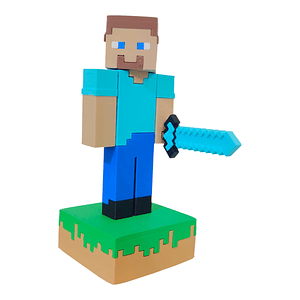 PERSONAJE PIXEL 3D - 17cm 