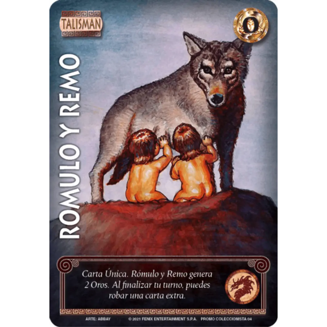 ROMULO Y REMO - PROMO COLECCIONISTA 1