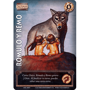 ROMULO Y REMO - PROMO COLECCIONISTA