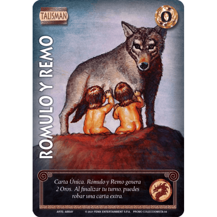 ROMULO Y REMO - PROMO COLECCIONISTA 1