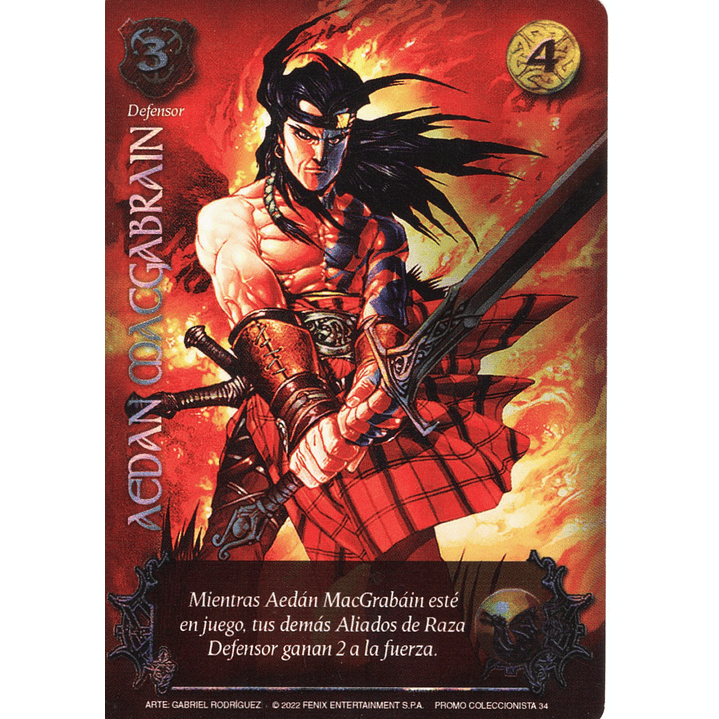 AEDAN MACGBRAIN - PROMO COLECCIONISTA 1