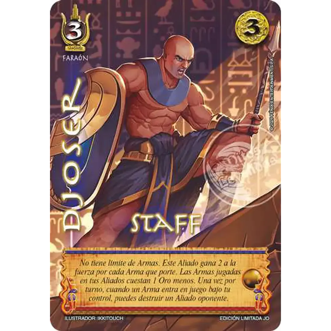 DJOSER STAFF - EDICION LIMITADA JO  1