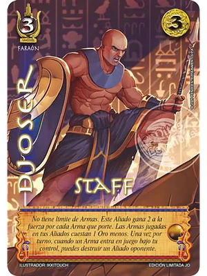 DJOSER STAFF - EDICION LIMITADA JO 