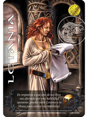LETANIA - CARTA PROMO
