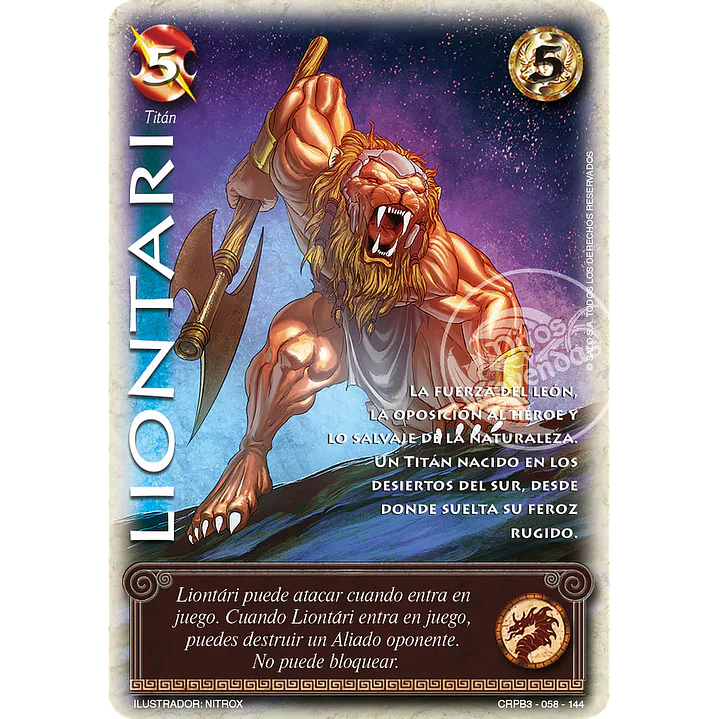 LIONTARI - KIT RACIAL 2024  1