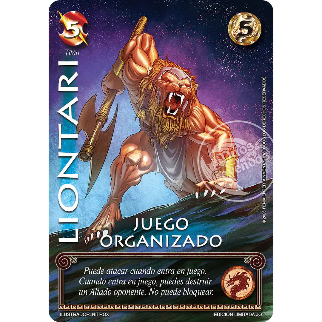 LIONTARI - JUEGO ORGANIZADO 1