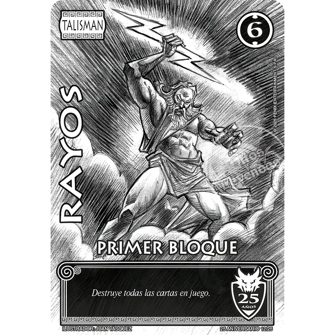 RAYOS - 25 ANIVERSARIO PB 1