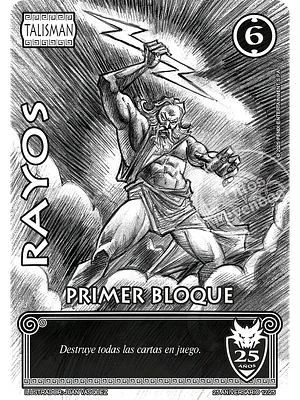RAYOS - 25 ANIVERSARIO PB