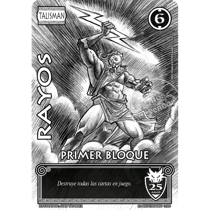 RAYOS - 25 ANIVERSARIO PB 1