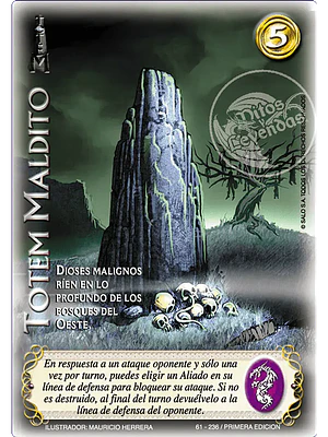 TÓTEM MALDITO (CLÁSICO ESPS - REAL)