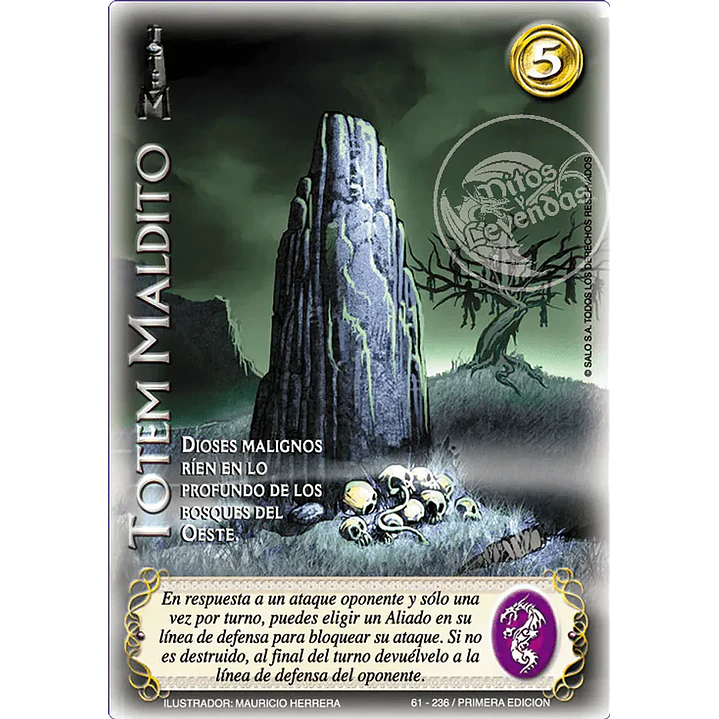 TÓTEM MALDITO (CLÁSICO ESPS - REAL) 1