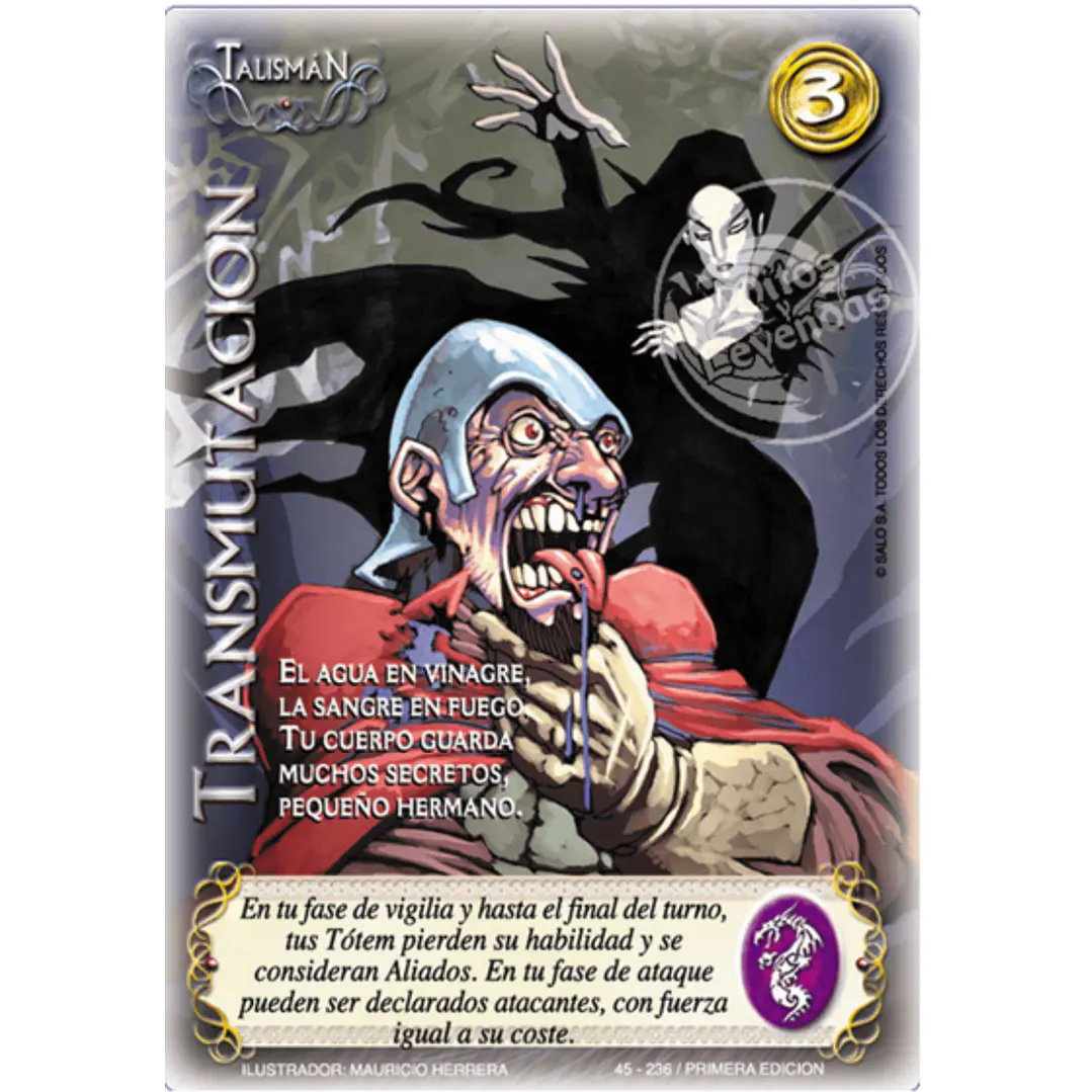 TRANSMUTACION - SINGLES MITOS Y LEYENDAS 1