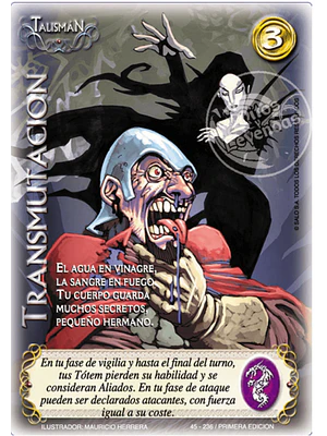 TRANSMUTACION - SINGLES MITOS Y LEYENDAS