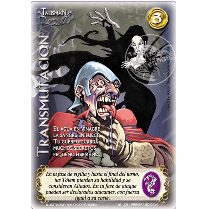 TRANSMUTACION - SINGLES MITOS Y LEYENDAS 1