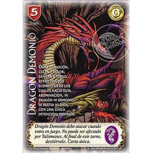 DRAGÓN DEMONIO - CLÁSICO ESPS - REAL