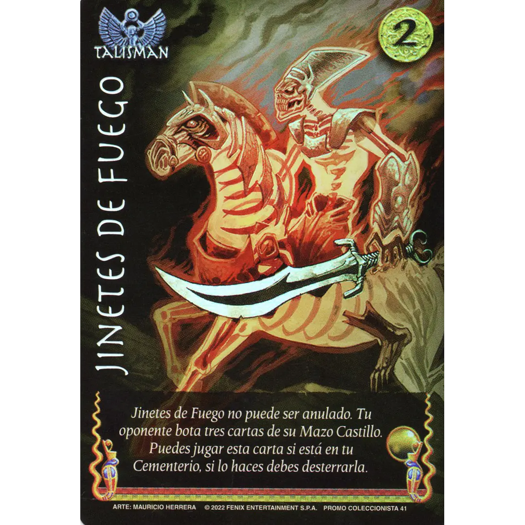 JINETES DE FUEGO - PROMO COLECCIONISTA 1