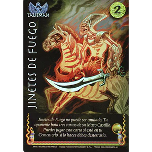 JINETES DE FUEGO - PROMO COLECCIONISTA