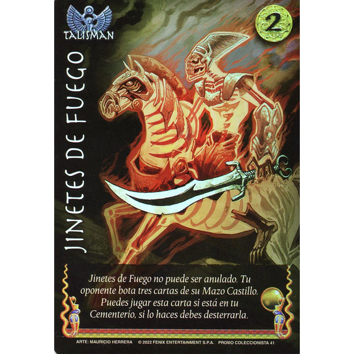 JINETES DE FUEGO - PROMO COLECCIONISTA 1