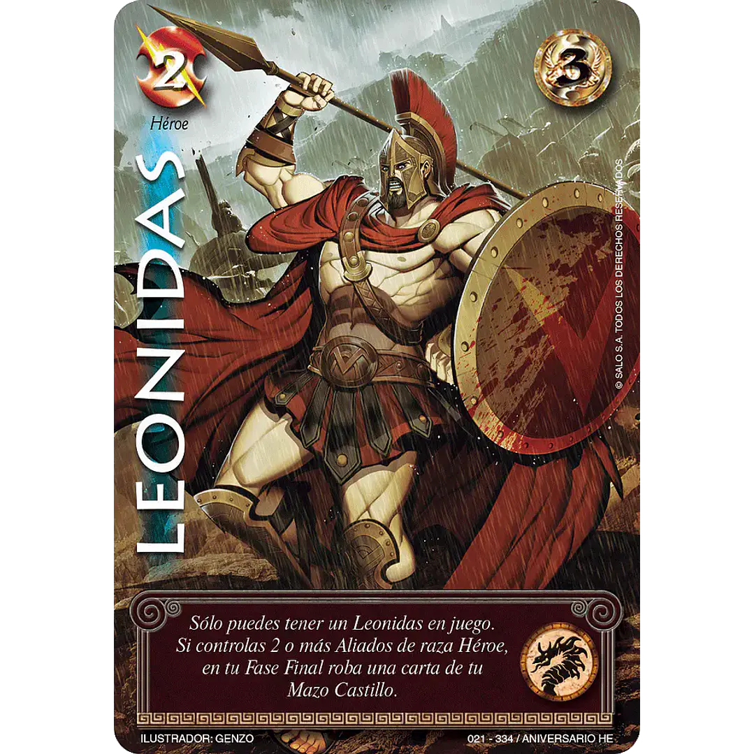 LEONIDAS - HELÉNICA ANIV - UR 1