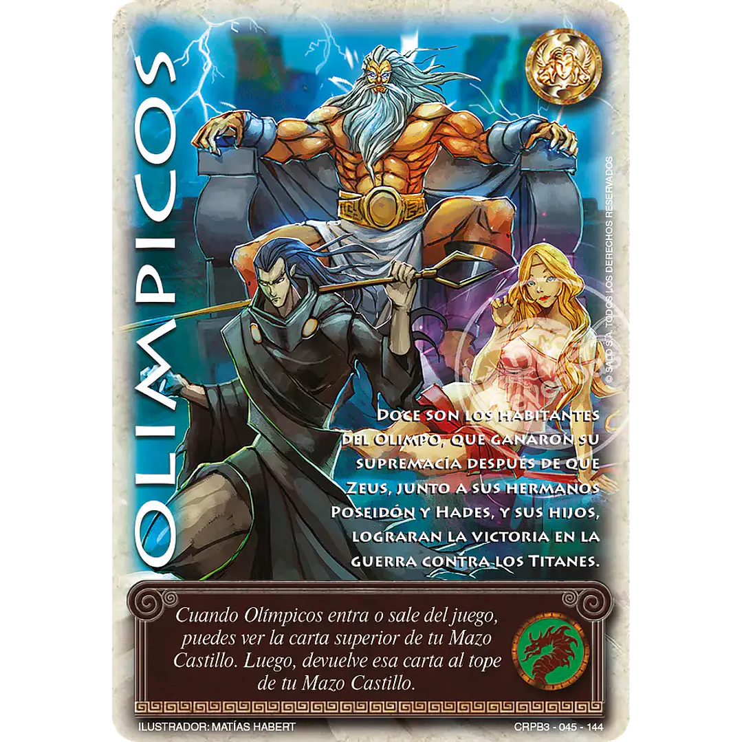 OLIMPICOS KIT 3.0 - SINGLES MITOS Y LEYENDAS 1