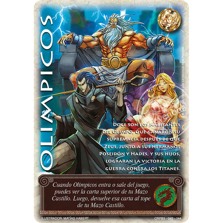 OLIMPICOS KIT 3.0 - SINGLES MITOS Y LEYENDAS 1