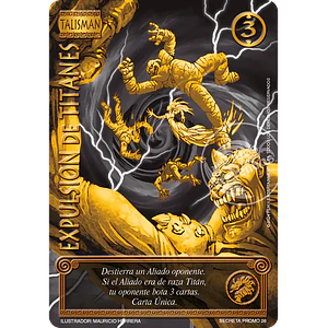 EXPULSIÓN DE TITANES - LBPB24 - DORADA