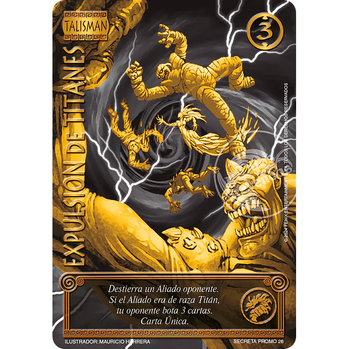 EXPULSIÓN DE TITANES - LBPB24 - DORADA 1