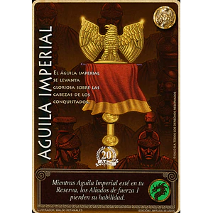 ÁGUILA IMPERIAL - 20 AÑOS