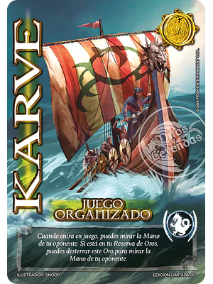 KARVE - JUEGO ORGANIZADO